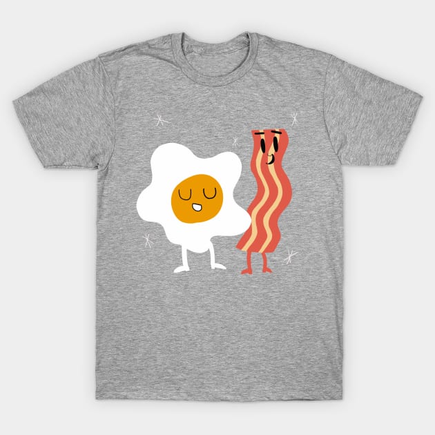 Bacon and Eggs T-Shirt by Sir Cheesely